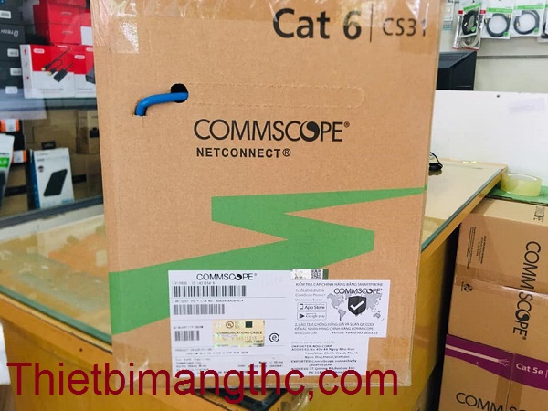 Cáp mạng Commscope Cat6 cao cấp